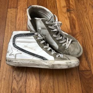 Golden Goose slide sneakers hightop